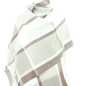 Plaid Blanket Scarf Shawl Cozy Cashmere Feel